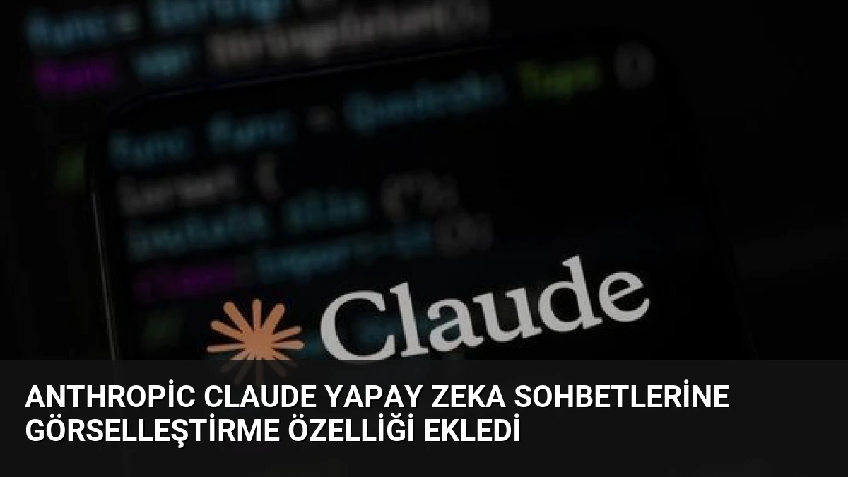 Anthropic Claude Yapay Zeka Sohbetlerine Görselleştirme Özelliği Ekledi