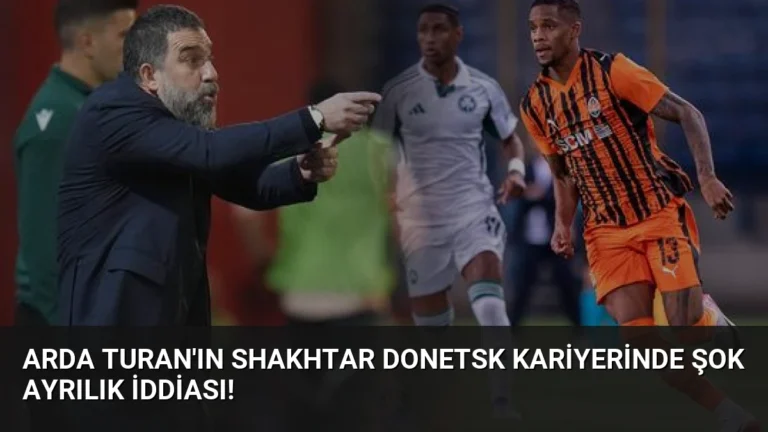Arda Turan’ın Shakhtar Donetsk Kariyerinde Şok Ayrılık İddiası!