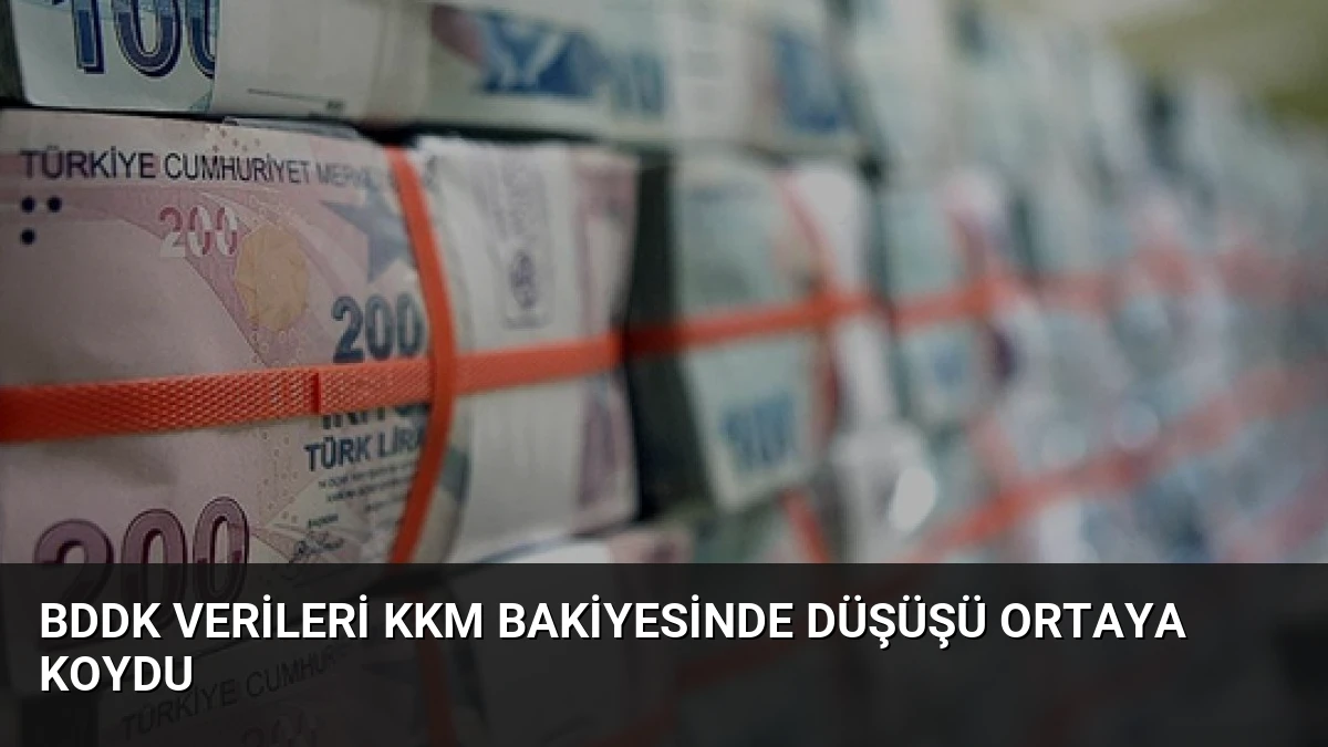 BDDK Verileri KKM Bakiyesinde Düşüşü Ortaya Koydu