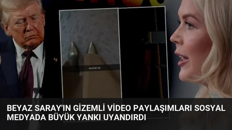 Beyaz Saray’ın Gizemli Video Paylaşımları Sosyal Medyada Büyük Yankı Uyandırdı