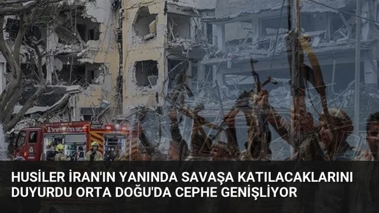 Husiler İran’ın Yanında Savaşa Katılacaklarını Duyurdu Orta Doğu’da Cephe Genişliyor