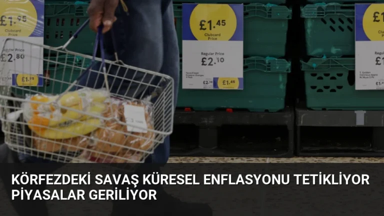 Körfezdeki Savaş Küresel Enflasyonu Tetikliyor Piyasalar Geriliyor