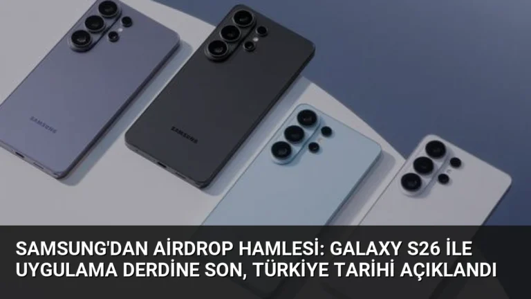 Samsung’dan AirDrop Hamlesi: Galaxy S26 ile Uygulama Derdine Son, Türkiye Tarihi Açıklandı