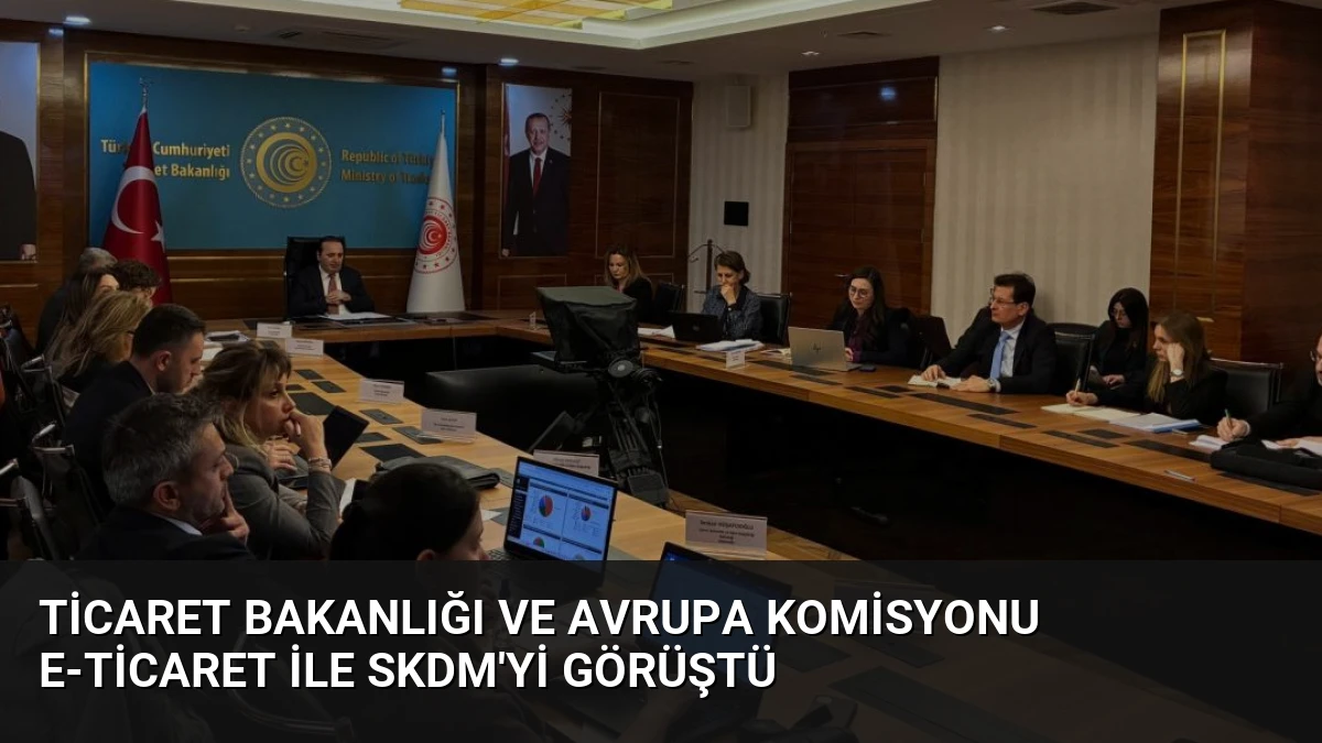 Ticaret Bakanlığı ve Avrupa Komisyonu e-ticaret ile SKDM’yi görüştü