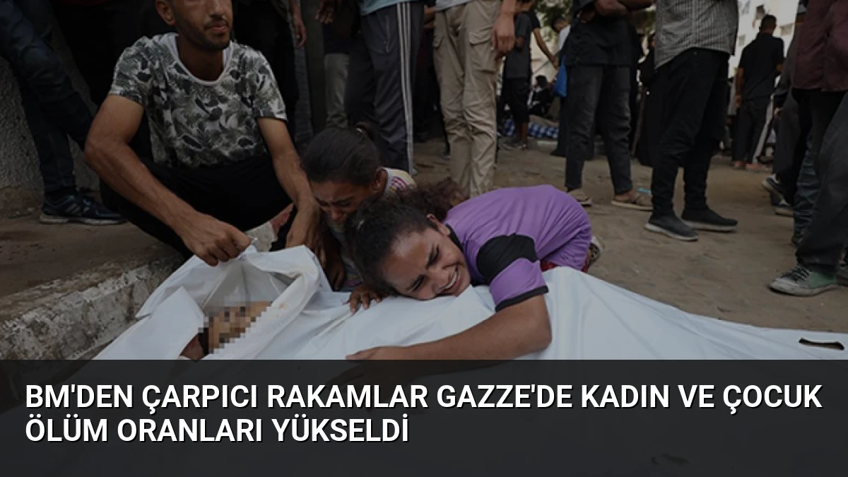 BM’den Çarpıcı Rakamlar Gazze’de Kadın ve Çocuk Ölüm Oranları Yükseldi