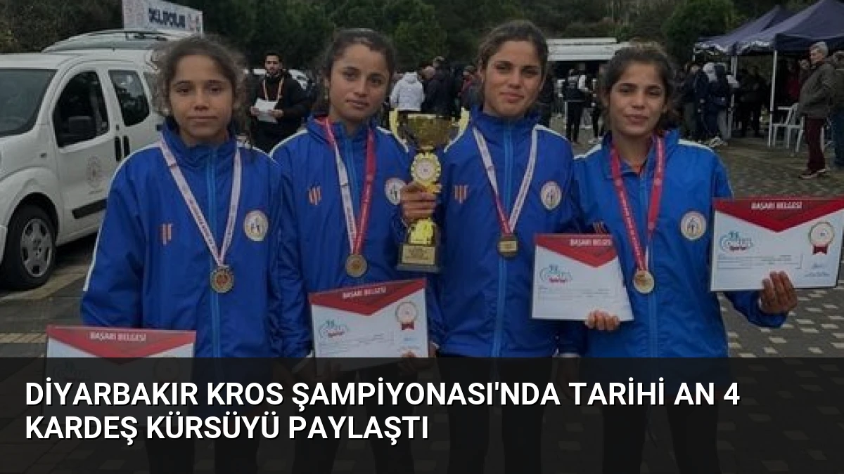 Diyarbakır Kros Şampiyonası’nda Tarihi An 4 Kardeş Kürsüyü Paylaştı