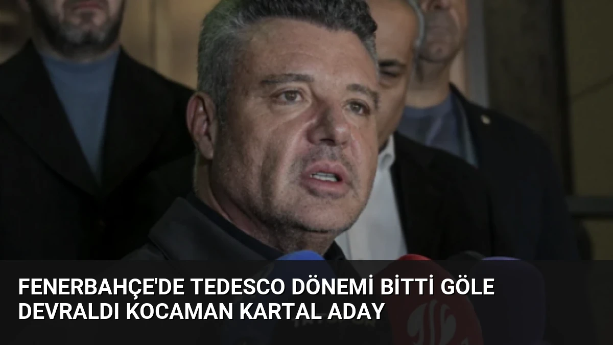 Fenerbahçe’de Tedesco Dönemi Bitti Göle Devraldı Kocaman Kartal Aday