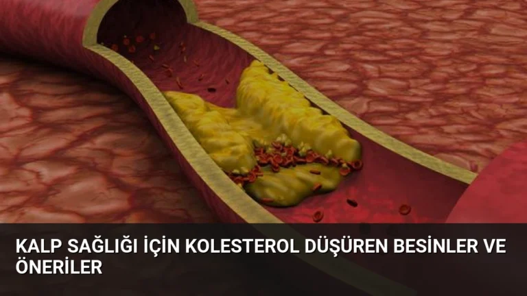 Kalp Sağlığı İçin Kolesterol Düşüren Besinler ve Öneriler