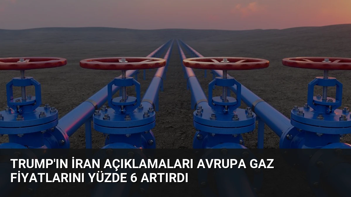 Trump’ın İran Açıklamaları Avrupa Gaz Fiyatlarını Yüzde 6 Artırdı