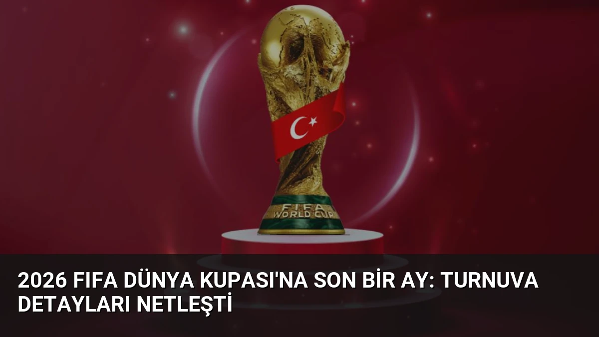 2026 FIFA Dünya Kupası’na Son Bir Ay: Turnuva Detayları Netleşti