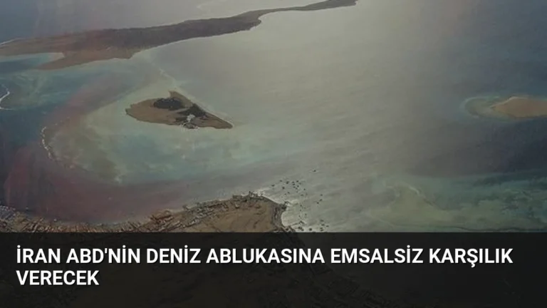 İran ABD’nin Deniz Ablukasına Emsalsiz Karşılık Verecek