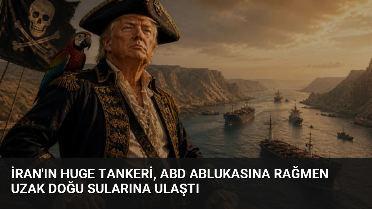 İran’ın HUGE Tankeri, ABD Ablukasına Rağmen Uzak Doğu Sularına Ulaştı