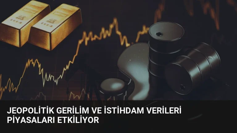 Jeopolitik Gerilim ve İstihdam Verileri Piyasaları Etkiliyor