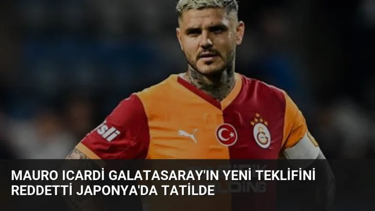 Mauro Icardi Galatasaray’ın Yeni Teklifini Reddetti Japonya’da Tatilde