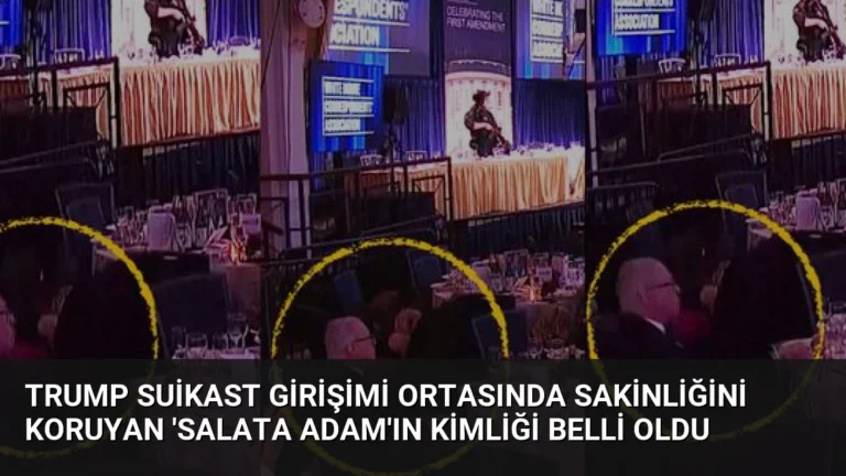 Trump Suikast Girişimi Ortasında Sakinliğini Koruyan ‘Salata Adam’ın Kimliği Belli Oldu