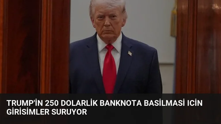 Trump’in 250 Dolarlik Banknota Basilmasi Icin Girisimler Suruyor