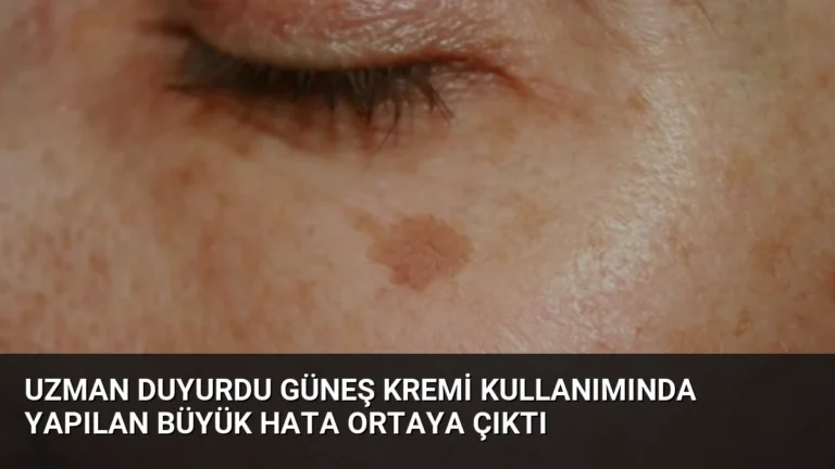 Uzman Duyurdu Güneş Kremi Kullanımında Yapılan Büyük Hata Ortaya Çıktı