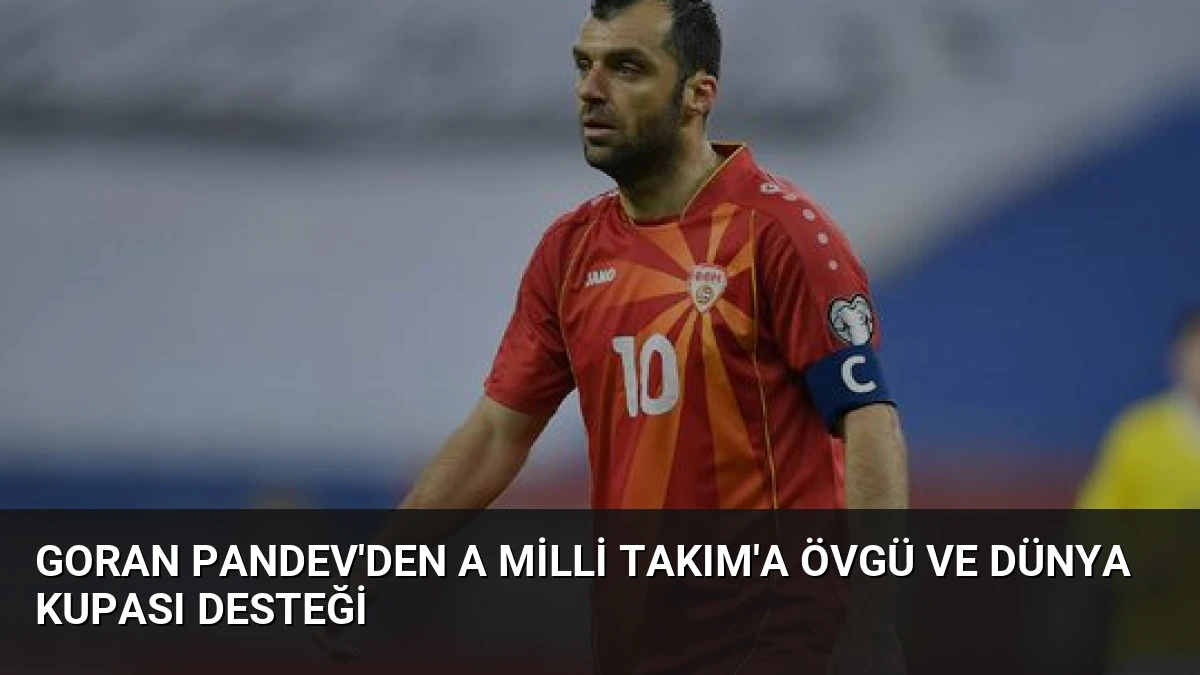 Goran Pandev’den A Milli Takım’a Övgü ve Dünya Kupası Desteği