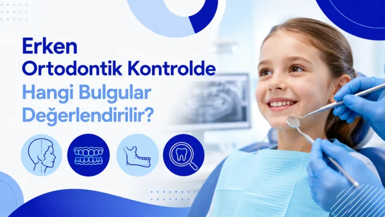 Erken Ortodontik Kontrolde Hangi Bulgular Değerlendirilir