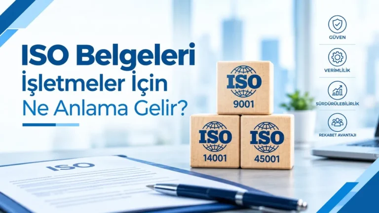 ISO Belgeleri İşletmeler İçin Ne Anlama Gelir?
