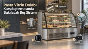 Pasta Vitrin Dolabı Karşılaştırmasında Bakılacak Beş Sistem