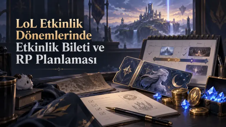 LoL Etkinlik Dönemlerinde Etkinlik Bileti ve RP Planlaması