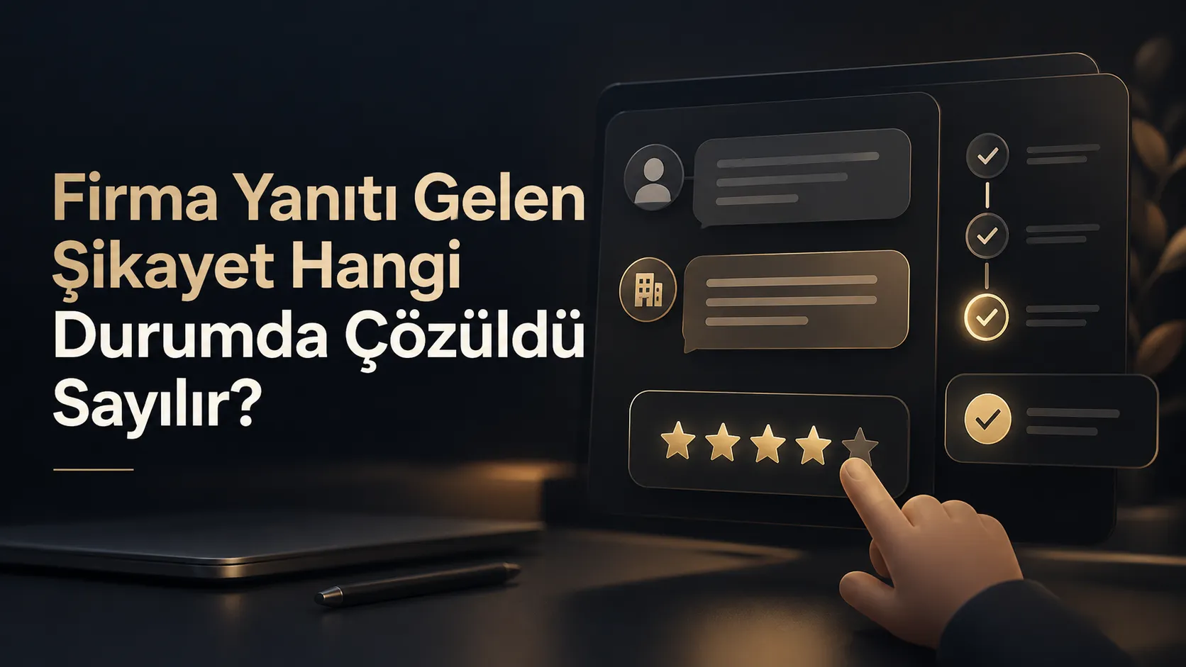 Firma Yanıtı Gelen Şikayet Hangi Durumda Çözüldü Sayılır?