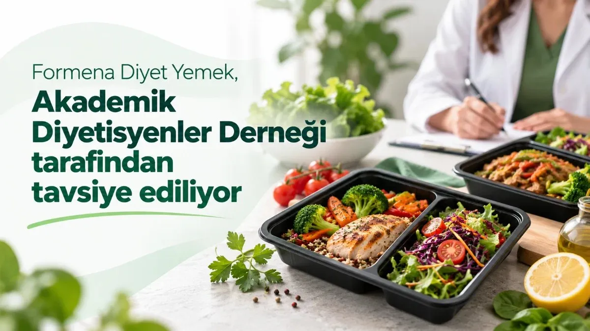 Diyet yemeği tüketicileri için güven kriteri: Formena’ya diyetisyenler derneğinden tavsiye belgesi