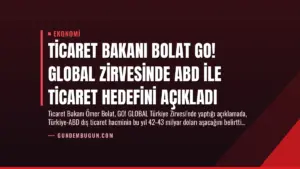 Ticaret Bakanı Bolat GO! GLOBAL Zirvesinde ABD ile Ticaret Hedefini Açıkladı